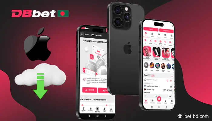 How to install DBbet app on ios phone in Bangladesh?