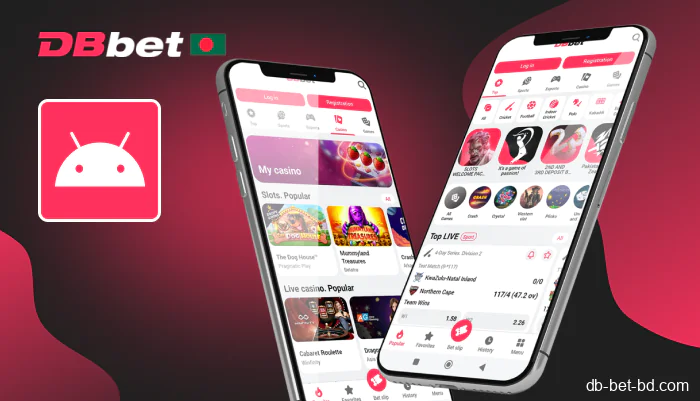 How to install DBbet app on Android in Bangladesh?