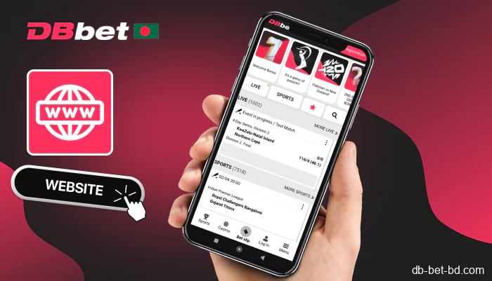 DBbet mobile site review